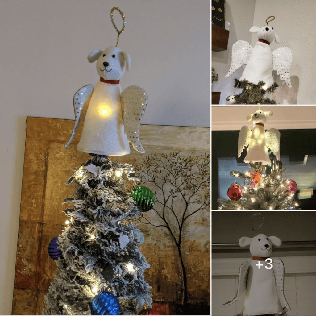Company Sells Dog Christmas Tree Toppers, Donates Over 1 Million Meals to  Animal Shelters